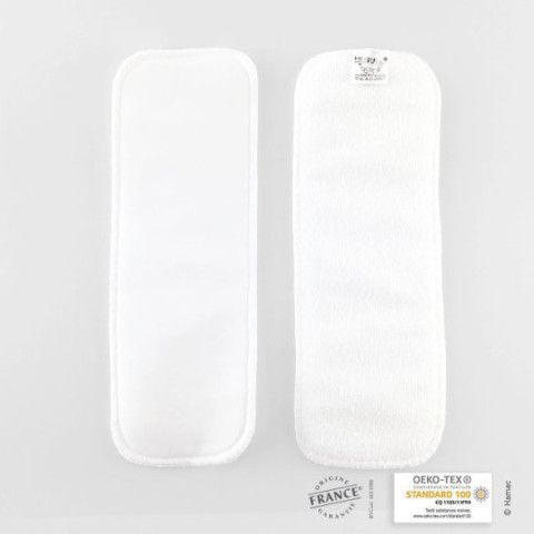 Duo de boosters 2 épaisseurs en Microfibre