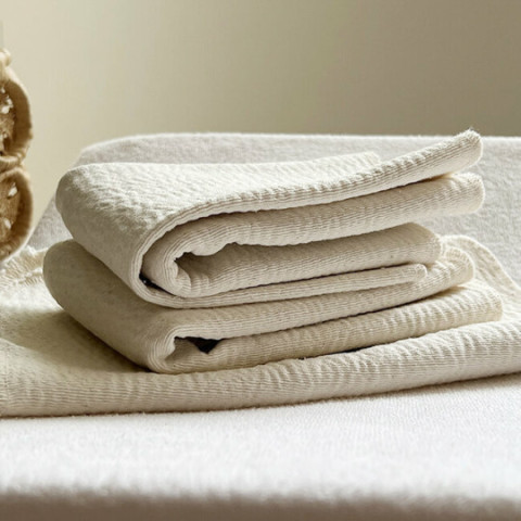 Duo de langes absorbants lavables en Coton Biologique 