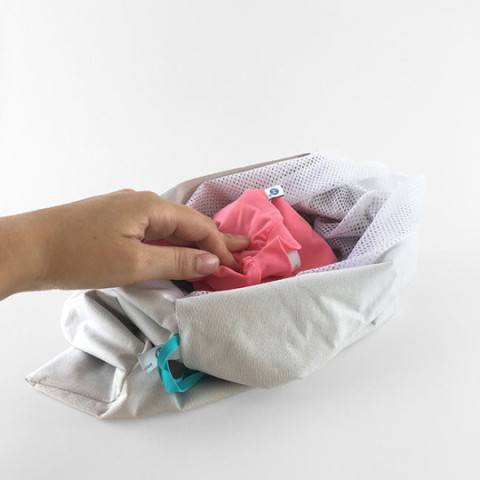 Sac de stockage et de lavage 2 en 1