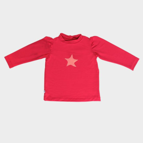 T-shirt anti-UV Enfant - Framboise