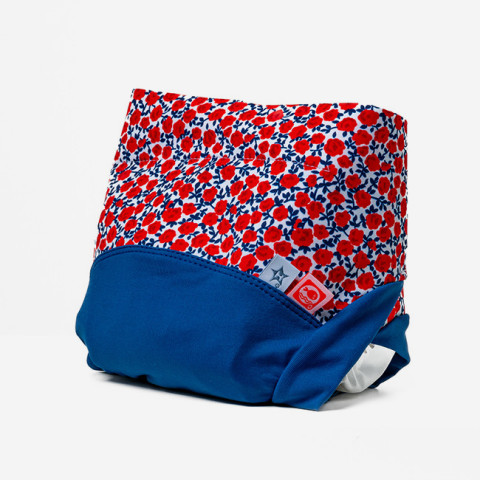 Couche bain - fleurs Nautilus