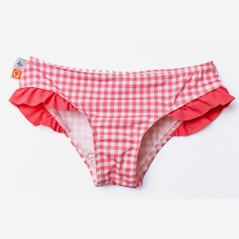 Ruffled swimsuit