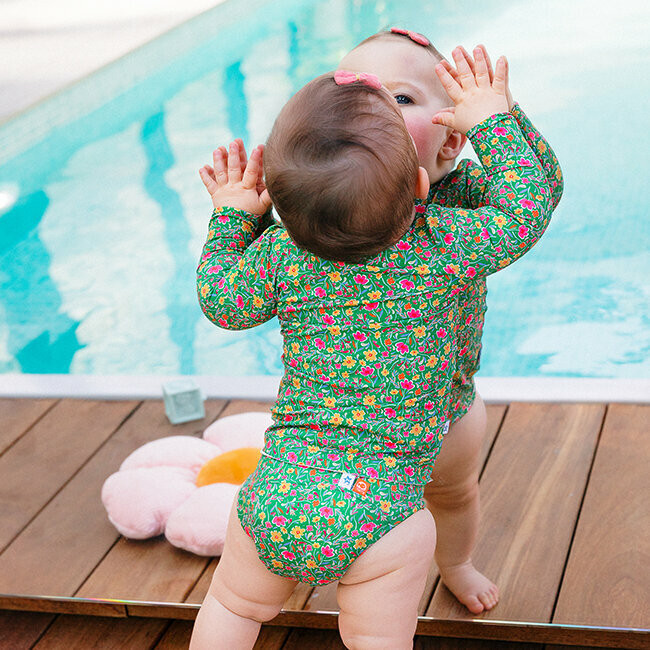 baby Uv swim shirt blue
