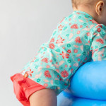 Protection anti uv bébé -  Rose : Contre les coups de soleil