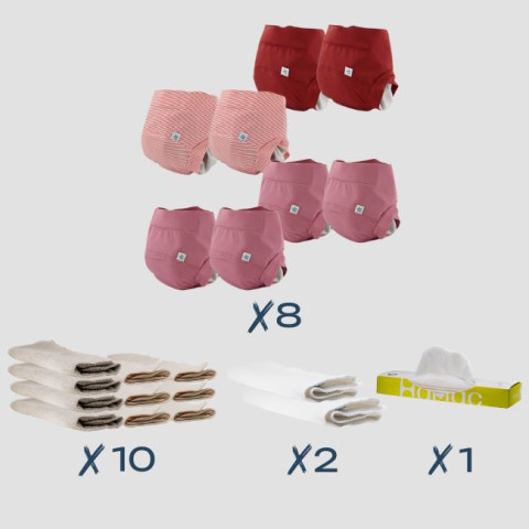 Pack "je me lance sérieusement" - Tons Roses ( Fee, Charlie, Legende)