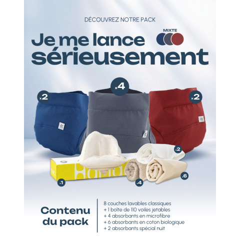 Pack "je me lance sérieusement" - Mixte (Excalibur, Legende, Nautilus)