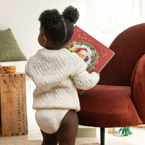 Couche lavable Hamac - Chocolat Blanc