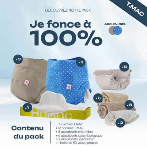 Pack T.MAC "je fonce à...