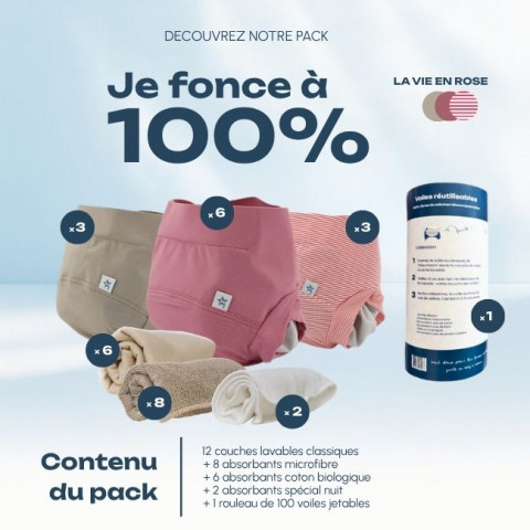 Pack "je fonce à 100% !"