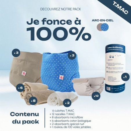 Pack T.MAC "je fonce à 100%"