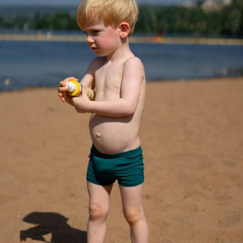Couche boxer bain