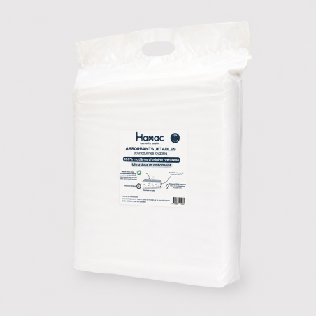 Absorbants jetables pour couches lavables Hamac