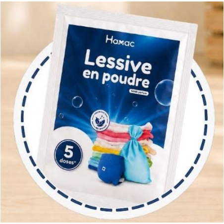 Echantillon Lessive 5 doses