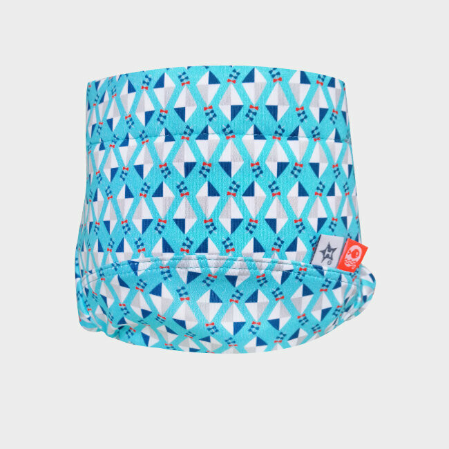 Protection anti uv bébé -  Bleu : Contre les coups de soleil - abricot