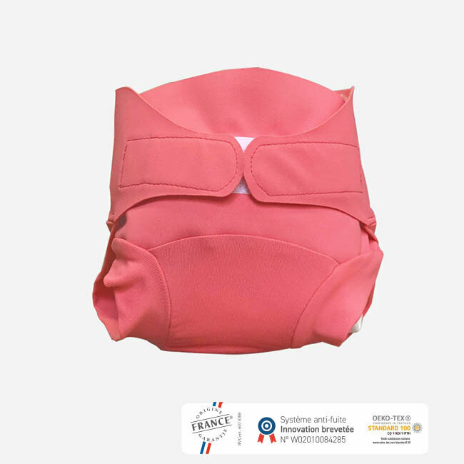 maillot de bain anti-fuite,couche anti-fuite-bébé nageur-fille  DOLPHIN-7/9kgs