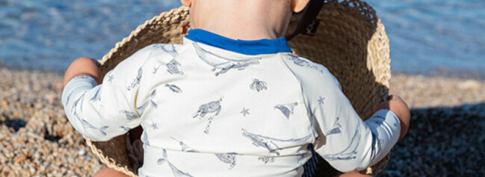 Protégez vos bébés dès l'arrivée des beaux jours avec un t-shirt anti-UV